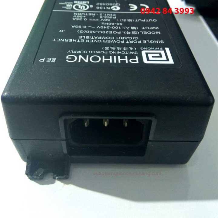 Adapter nguồn POE Phihong 56V xịn